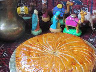 Galette des rois à la pistache
