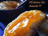 Confiture d'abricots aux amandes light