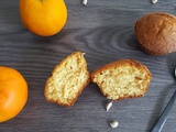 Muffins amandes, fleur d’oranger, cardamome