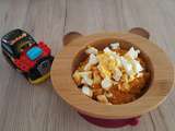 Petit pot de couscous courge, quinoa et oeuf (9 mois)