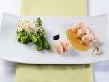 Du Chef # 5 – Asperges rôties aux langoustines et jus brun