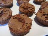 Moelleux au chocolat, coeur coulant carambar