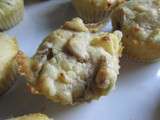 Muffins aux champignons et fromage fondant