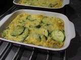 Petits flans de courgettes aux herbes