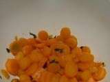 Salade de carottes au miel et citron