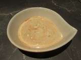Sauce fromage blanc / poivrons / piment d’Espelette