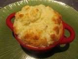 Soufflé à la mimolette et à la Tomme de Savoie