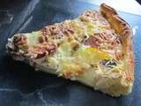 Tarte pommes de terre – saucisse de Morteau