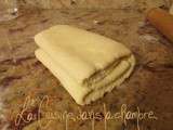 Pâte feuilletée inversée