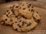 Cookies aux pepites de chocolat et noix