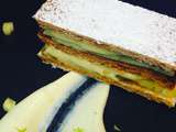 Mille-feuilles exotique ananas coco