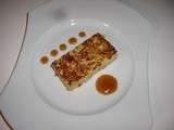 Brioche perdue et confiture de prunes