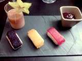 Nigiri Sushi coco et pâtes de fruits