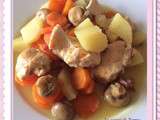Poêlée de poulet et pommes de terre à ma façon au Cookeo