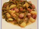 Pommes de terre, haricots verts et knacki de volaille ww (Cookeo)