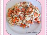 Risotto aux crevettes et au boursin ww