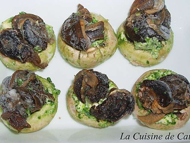 Recettes d'Escargots et Champignons - 2