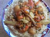 Couscous marocain au veau