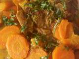 Ragoût d’agneau aux carottes façon curry