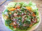 Salade thaï au boeuf
