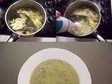 Soupe de légumes aux algues (kombu)
