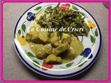 Poulet Haricots verts au curry