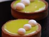 Tartelettes au citron vert **Concours de 4 ans du blog La cuisine de Fadila