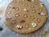 Tamina algerienne ou Gâteau de semoule grillée