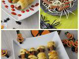 Halloween: Apéro sympa pour les kids: araignées, momies et doigts de sorcière