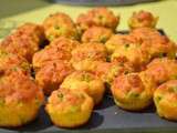 Muffins petits pois - curry