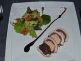 Salade festive magret foie gras
