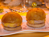 Tatins de pomme au foie gras