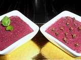 Crème de griottes au vin rouge