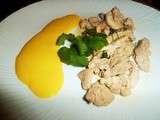 Emincé de porc médiéval à la sauce aux oeufs
