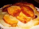 Gâteau de pommes de terre aux échalotes