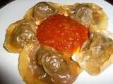 Momos ravioli tibetains a la viande