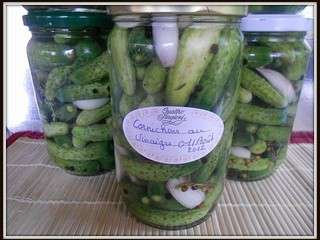 Cornichons au vinaigre