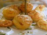 Muffins salé aux lardons et fromage râpé
