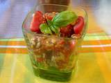 Salade de tomates pignons de pin et pistou