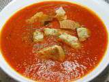 Soupe tomate&poivron