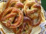 Bretzels géants (Pretzels) moelleux et tendres (en images)
