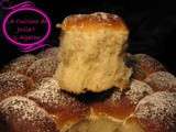 Brioche ultra moelleuse sans beurre et sans œuf (de Christophe Michalak) à la main ou la map