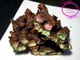 Carrés au chocolat et aux guimauves (chamallow) Weight Watchers