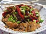 Chop suey au poulet de Ricardo
