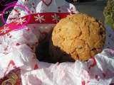 Cookies géants aux amandes et chocolat parfaits pour offrir en cadeaux gourmands