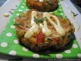 Crêpes savoureuses aux légumes ( galettes végétariennes)