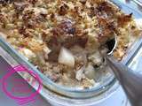 Crumble de pommes et pain perdu
