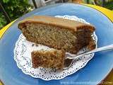 Gâteau aux bananes avec glaçage au sucre à la crème absolument divin
