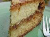 Gâteau danois à la crème sure (crème fraiche) et aux épices