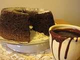 Gâteau des anges au chocolat et sa sauce au chocolat!! Une tuerie